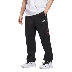 Men's - adidas Crazy Warm Fleece Pants - Black