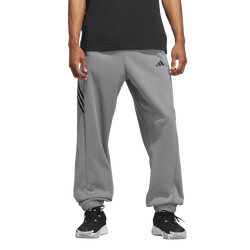 Men's - adidas Crazy Warm Fleece Pants - Grey