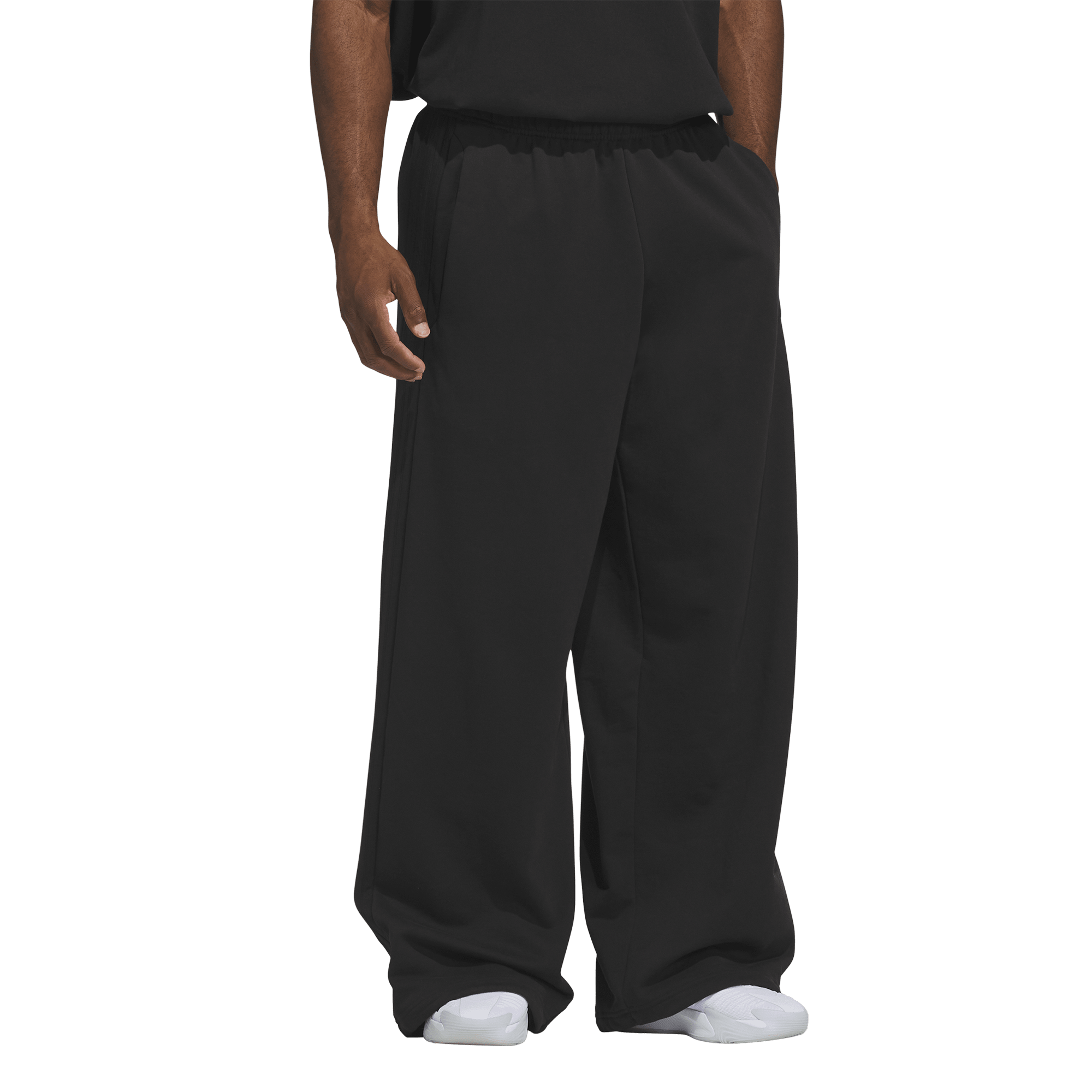 adidas Basketball Fleece 3-Stripe Pants - Men's