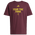adidas College Slogan Short Sleeve T-Shirt - Men's Maroon