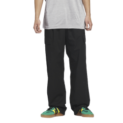 Men's - adidas Woven Cargo Pants - Black/White