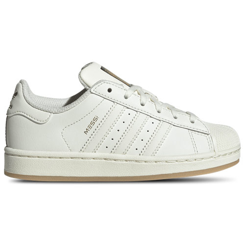  - adidas Superstar Messi - Ivory/Gold Metallic