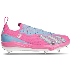 Men's - adidas Adizero Electri 3.0 ART PG - Silver Metallic/Solar Pink/Team Light Blue