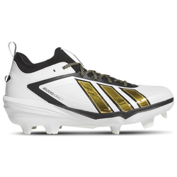 Men's - adidas Adizero Impact 3.0 TPU ART - Footwear White/Core Black/Gold Metallic