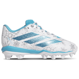 Footwear White/Dark Blue/Silver Metallic