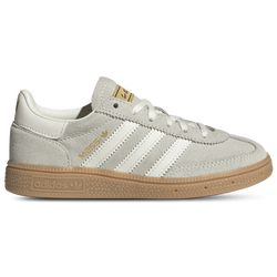 Boys' Preschool - adidas Handball Spezial Messi - Ivory/Ivory/Gold Metallic