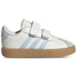 Boys' Toddler - adidas VL Court 3.0 - Core White/Gum Three/Ice Blue