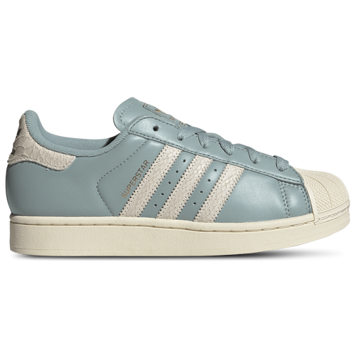 WOMENS - adidas Originals Superstar II - Cream White/Wonder Sage Gold Met