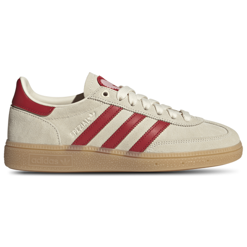 WOMENS - adidas Originals Handball Spezial - Cream White/Better Scarlet Sandy Pink