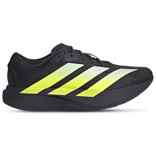 MENS - adidas Adizero Evo SL - Night Grey/Solar Yellow