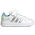 adidas Grand Court 2.0 Elastic Laced  - Boys' Preschool Footwear White/Silver Metallic/Flash Aqua