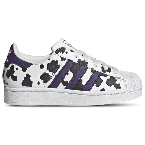  - adidas Originals Superstar II - Crystal White/Violet Footwear