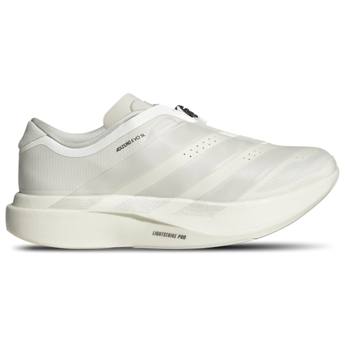  - adidas adizero Evo SL Zipper - Core White/Zero Met Orbit Grey