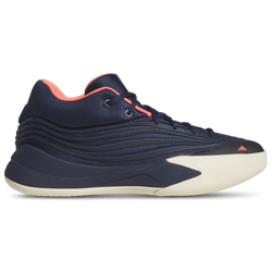 Men's - adidas Dame X Basketball - Night Indigo/Warm Vanilla/Solar Turbo