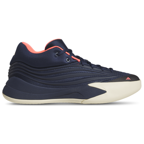 adidas Dame X Basketball - Adidas Night Indigo/Warm Vanilla Solar Turbo