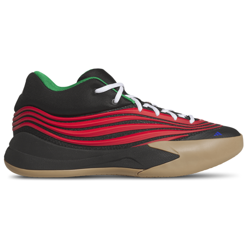  - adidas Dame X Basketball - Core Black/Pure Ruby Gum