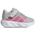 adidas Galaxy 8 Elastic Lace & Hook - Boys' Toddler Lgh Solid Grey/Pink Fusion/Clear Pink