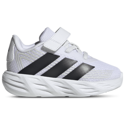 Boys' Toddler - adidas Galaxy 8 Elastic Lace & Hook - Footwear White/Dash Grey/Core Black