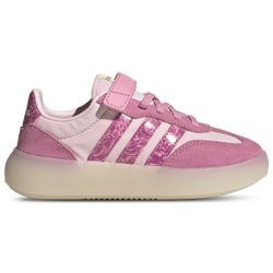 Girls' Preschool - adidas Barreda Decode Elastic Lace & Hook - Clear Pink/St Tropic Bloom/Hi Res Yellow