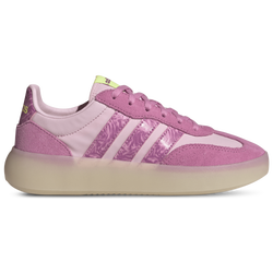 Girls' Grade School - adidas Barreda Decode - Clear Pink/St Tropic Bloom/Hi Res Yellow