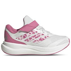 Boys' Preschool - adidas RunFalcon 6 - Core White/Pink Fusion/Distilled Pink
