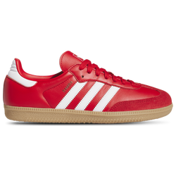 Women's - adidas Originals Samba OG - Better Scarlet/Gold Metallic/Ftwr White