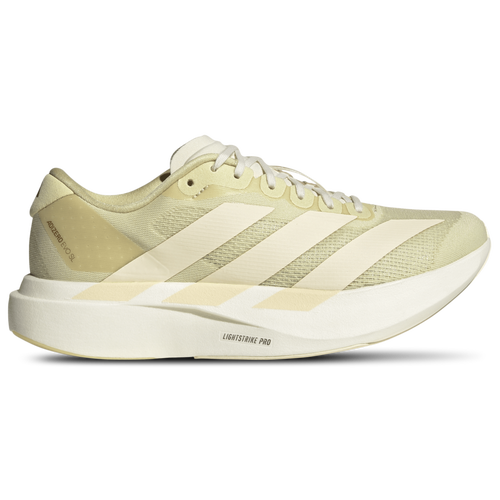 WOMENS - adidas Adizero Evo SL - Warm Vanilla/Cream White Dual Yellow