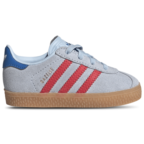 MENS - adidas Originals Gazelle - Semi Lucid Red/Crystal Sky Bluebird