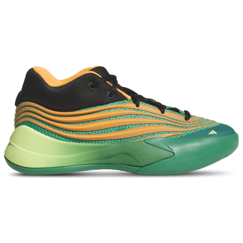  - adidas Dame X Basketball - Court Green/Lucid Orange