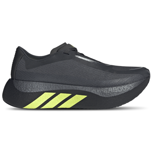 MENS - adidas Hyperboost Edge - Carbon Gray/Hi Res Yellow Five