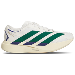 Men's - adidas adizero Evo SL Exo Suede - Core White/Collegiate Green/Cream White