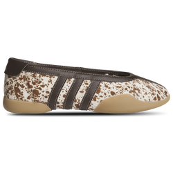 Women's - adidas Originals Taekwondo Mei Ballet - Off White/Dark Brown/Gum