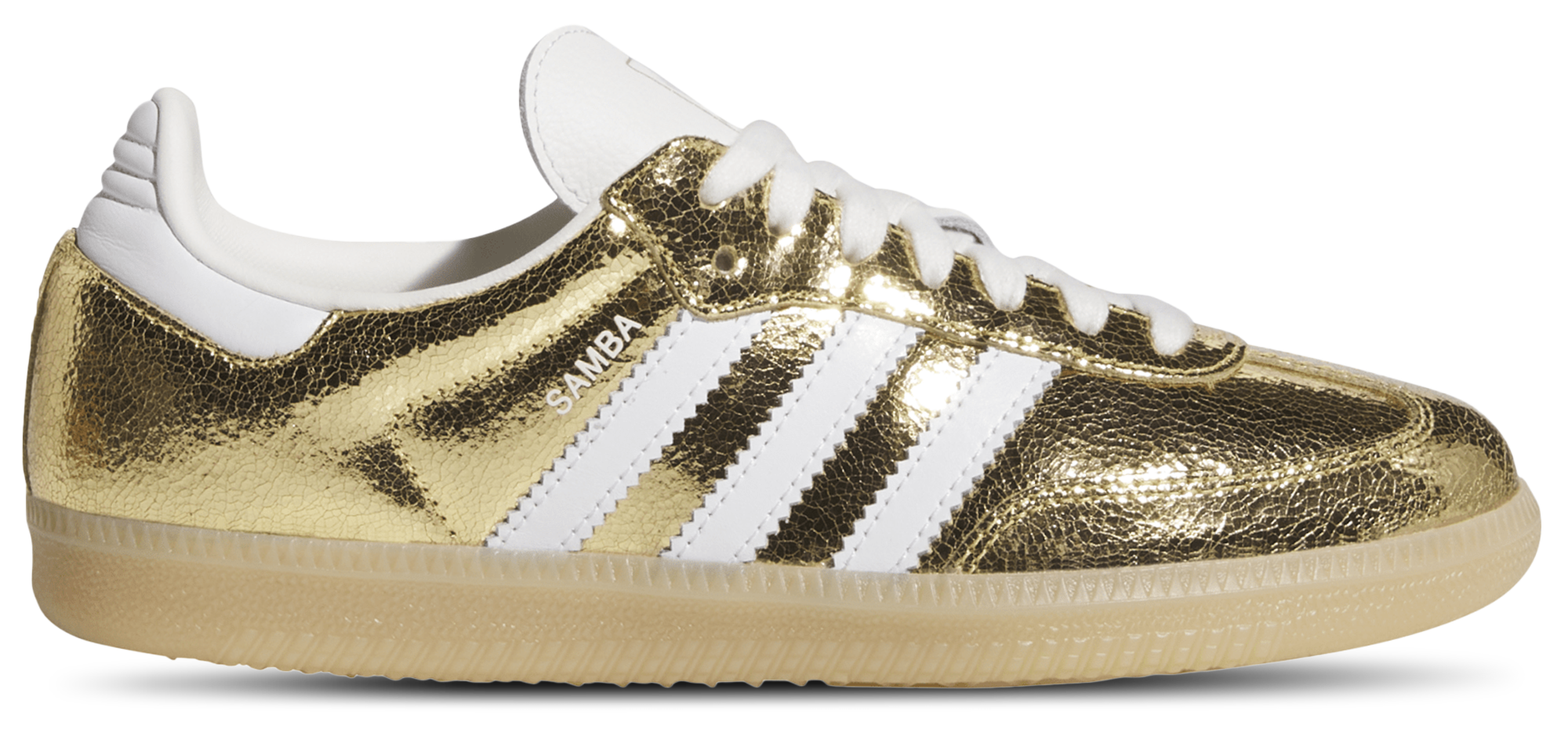 adidas gazelle silver green womens Adidas Samba OG Sneakers in White/Black – CHROME main image 1