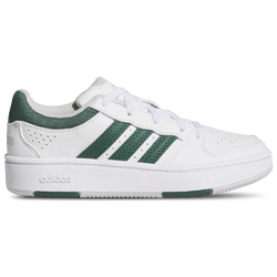 Boys' Preschool - adidas Hoops Classic Elastic Lace - Collegiate Green/Footwear White/Grey
