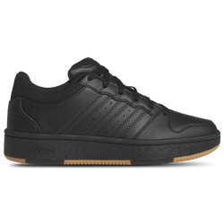 Boys' Grade School - adidas Hoops Classic - Core Black/Gum/Core Black
