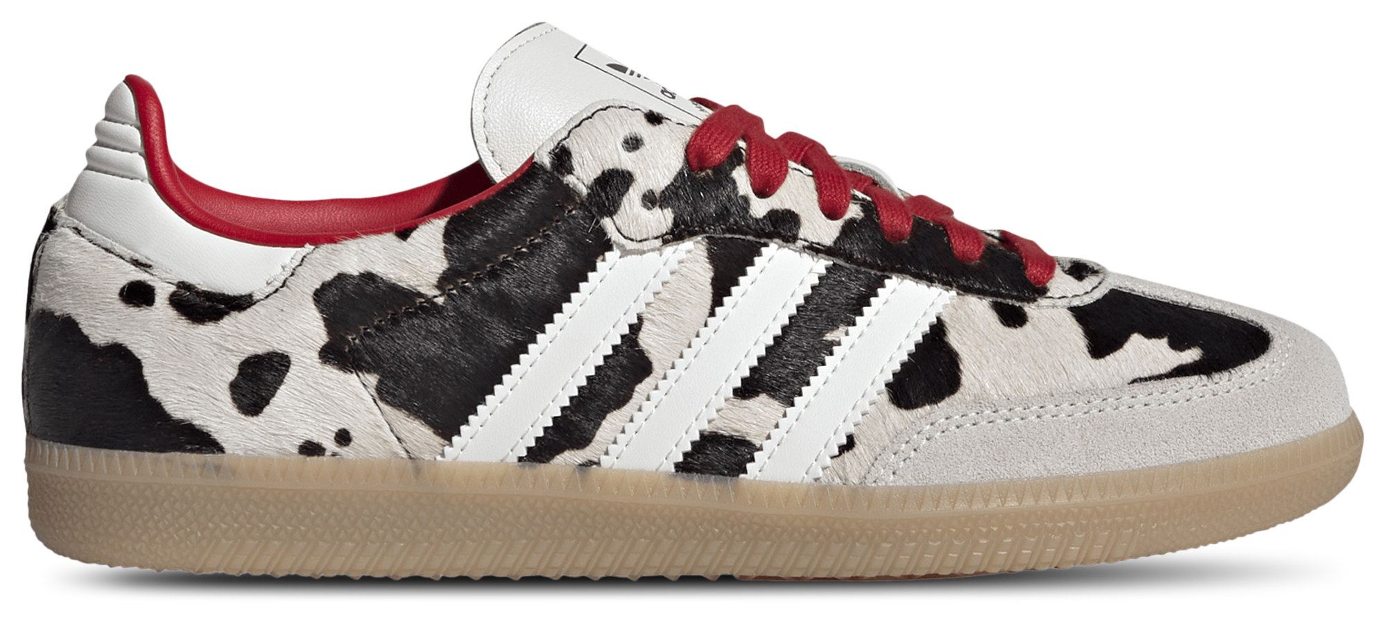 Women's - adidas Originals Samba OG Cow Print - Aurora Coffee/Off White Gum