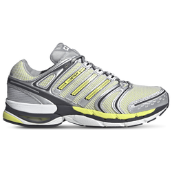 Men's - adidas Adistar Control 5 - Grey/Utility Black/Semi Frozen Lemon
