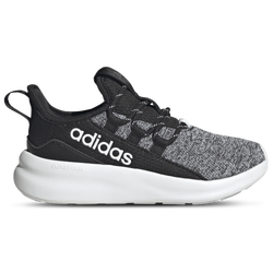 Boys' Grade School - adidas Lite Racer Adapt 8.0 Elastic Lace - Core Black/Core Black/Footwear White