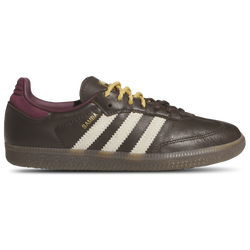 Women's - adidas Originals Samba - Brown/Warm Vanilla/Maroon