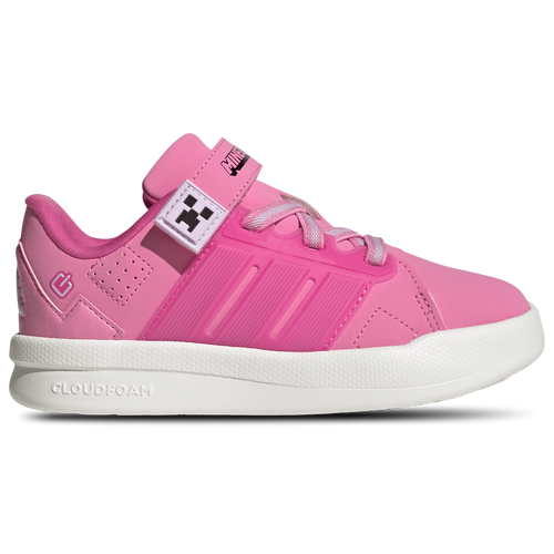  - adidas x Minecraft Lightorama Court Elastic Lace - Pulse Magenta/Ice Lavender Bliss Pink
