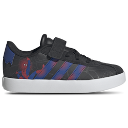 Boys' Preschool - adidas x Marvel Spider-Man VL Court 3.0 Elastic Lace - Violet/Team Royal Blue/Core Black