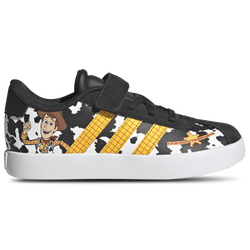 Boys' Preschool - adidas x Pixar Toy Story VL Court 3.0 Elastic Lace - Footwear White/Core Black/Footwear White