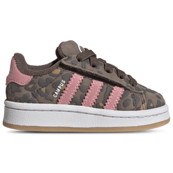 Boys' Toddler - adidas Originals Campus 00s CF EL - Earth Strata/Footwear White/Glow Pink