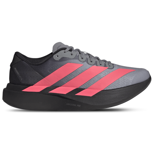 Womens adidas adizero Evo SL Woven - Running Shoes - Core Black / Solar Turbo / Light Onix