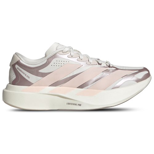 adidas adizero Evo SL Exo - Adidas Vapour Grey Met/Cloud White Blush Pink