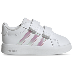 Boys' Toddler - adidas Grand Court 3.0 - Iridescent/Footwear White/Footwear White