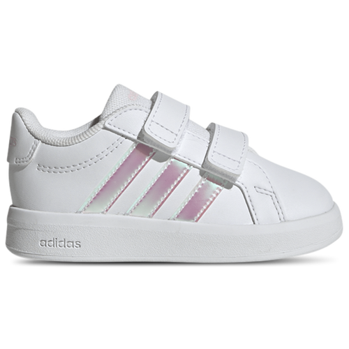 BOYS - adidas Grand Court 3.0 - Iridescent/Footwear White