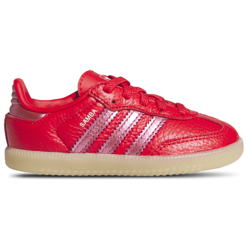  - adidas Samba - White/Metallic Red Gum