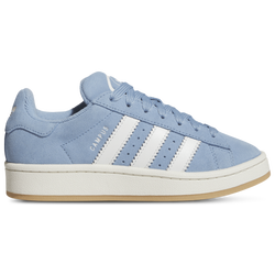 Boys' Grade School - adidas Originals Campus 00s - Ash Blue/White