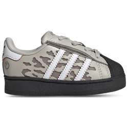 Boys' Toddler - adidas Originals Superstar LED Lights Elastic Lace - Wonder Alumina/Footwear White/Core Black